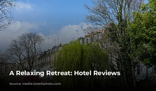 A Relaxing Retreat:  Hotel Reviews