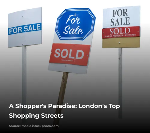 A Shopper's Paradise: London's Top 10 Shopping Streets