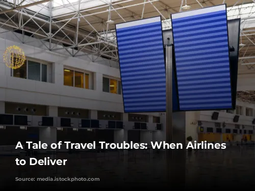 A Tale of Travel Troubles: When Airlines Fail to Deliver