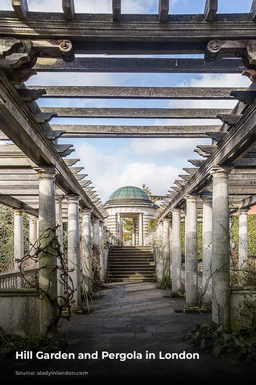 Hill Garden and Pergola in London