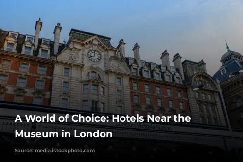 A World of Choice: Hotels Near the Science Museum in London