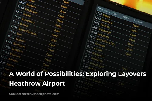 A World of Possibilities:  Exploring Layovers at Heathrow Airport