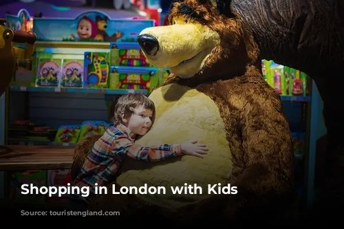 Shopping in London with Kids