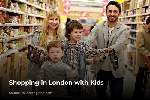 Shopping in London with Kids