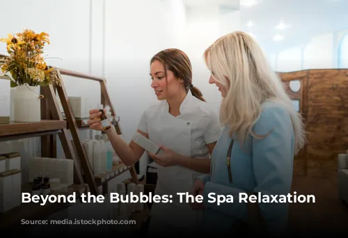 Beyond the Bubbles: The Spa Relaxation Room