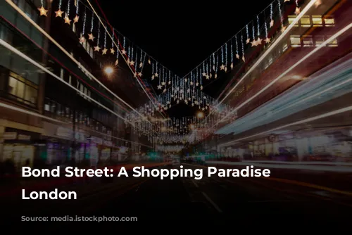 Bond Street: A Shopping Paradise in London