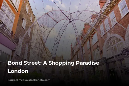 Bond Street: A Shopping Paradise in London