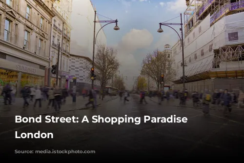 Bond Street: A Shopping Paradise in London