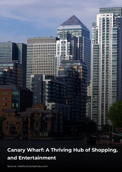 Canary Wharf: A Thriving Hub of Shopping, Culture, and Entertainment