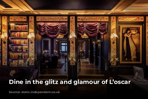 Dine in the glitz and glamour of L’oscar