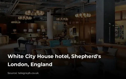 White City House hotel, Shepherd's Bush, London, England