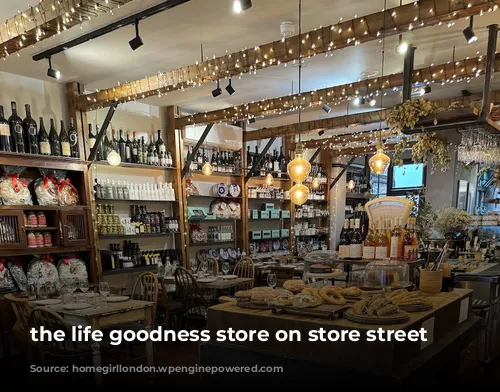 the life goodness store on store street