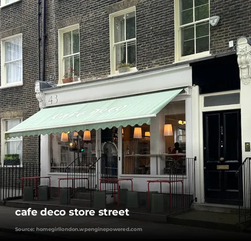 cafe deco store street