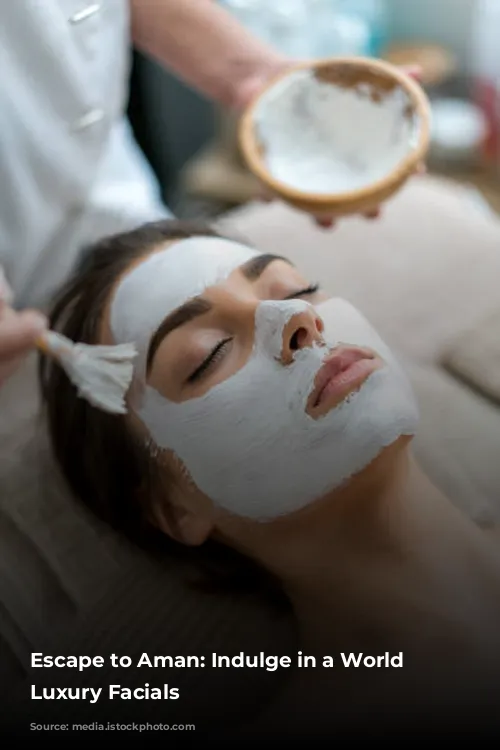 Escape to Aman: Indulge in a World of Luxury Facials