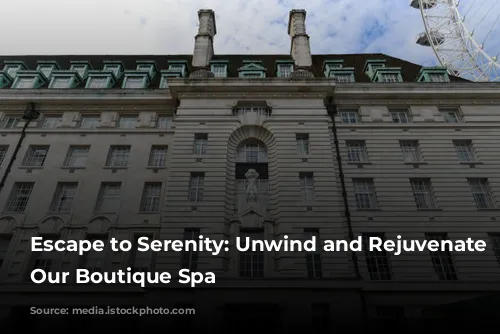 Escape to Serenity: Unwind and Rejuvenate at Our Boutique Spa