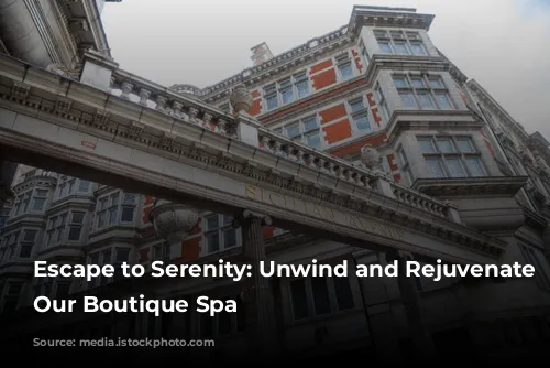 Escape to Serenity: Unwind and Rejuvenate at Our Boutique Spa