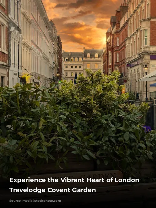 Experience the Vibrant Heart of London at Travelodge Covent Garden