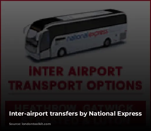 Inter-airport transfers by National Express coach