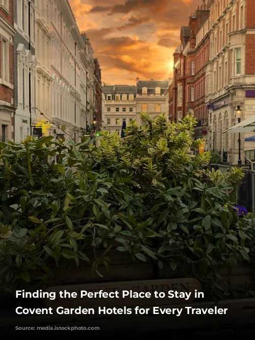 Finding the Perfect Place to Stay in London: Covent Garden Hotels for Every Traveler