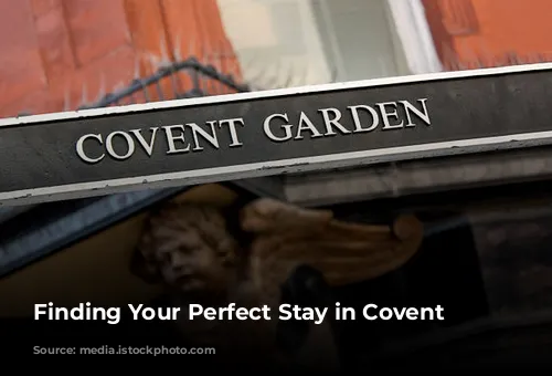 Finding Your Perfect Stay in Covent Garden