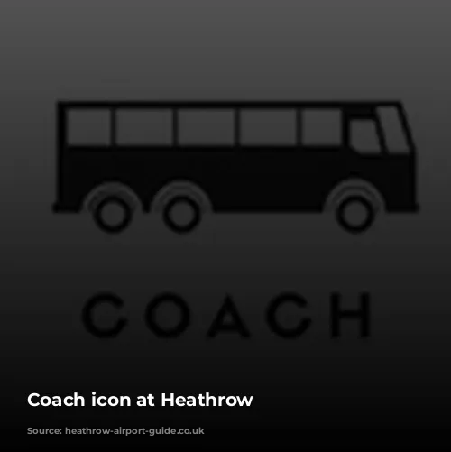 Coach icon at Heathrow