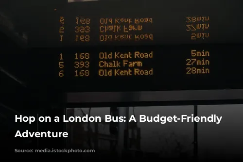 Hop on a London Bus: A Budget-Friendly Sightseeing Adventure