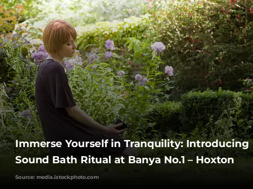 Immerse Yourself in Tranquility: Introducing the Sound Bath Ritual at Banya No.1 – Hoxton