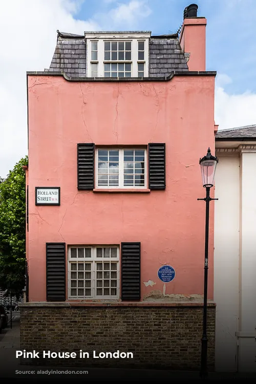 Pink House in London