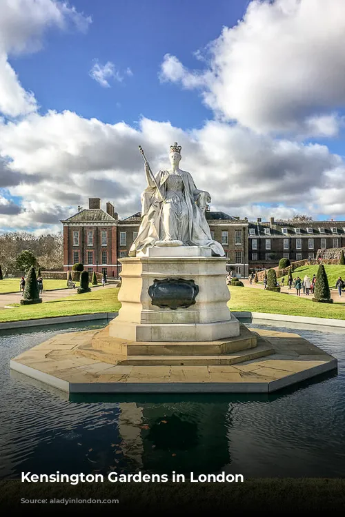 Kensington Gardens in London