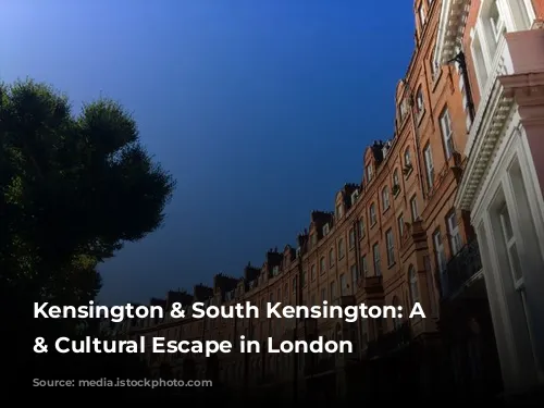 Kensington & South Kensington: A Royal & Cultural Escape in London