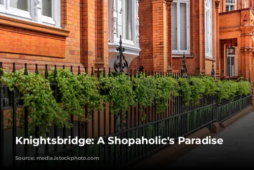 Knightsbridge: A Shopaholic's Paradise