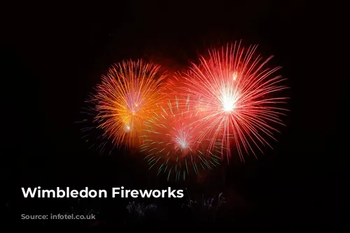 Wimbledon Fireworks