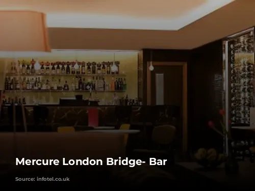 Mercure London Bridge- Bar