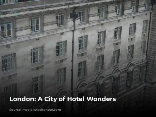 London: A City of Hotel Wonders