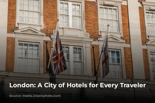 London: A City of Hotels for Every Traveler