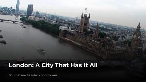 London: A City That Has It All