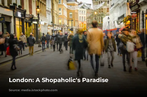 London: A Shopaholic's Paradise