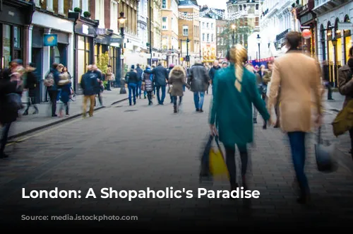 London: A Shopaholic's Paradise