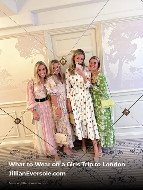 What to Wear on a Girls Trip to London | JillianEversole.com