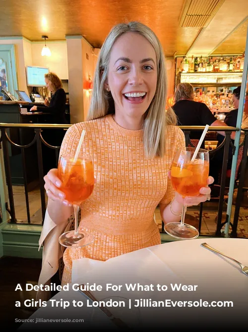 A Detailed Guide For What to Wear on a Girls Trip to London | JillianEversole.com