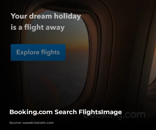 Booking.com Search FlightsImage