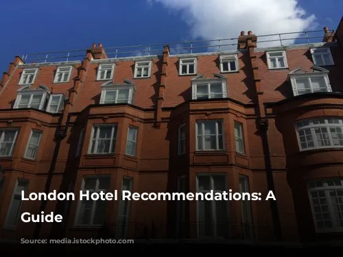 London Hotel Recommendations: A Budget-Friendly Guide