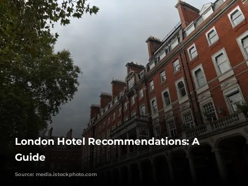 London Hotel Recommendations: A Budget-Friendly Guide