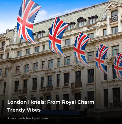 London Hotels: From Royal Charm to Trendy Vibes