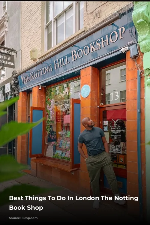 Best Things To Do In London The Notting Hill Book Shop