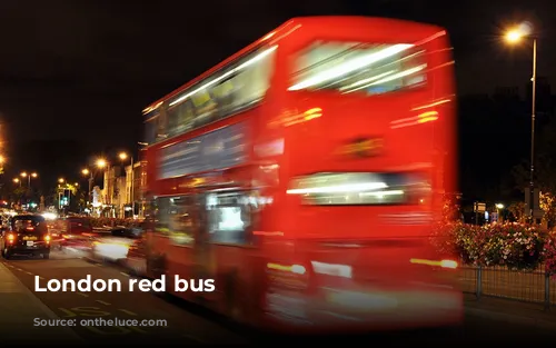 London red bus