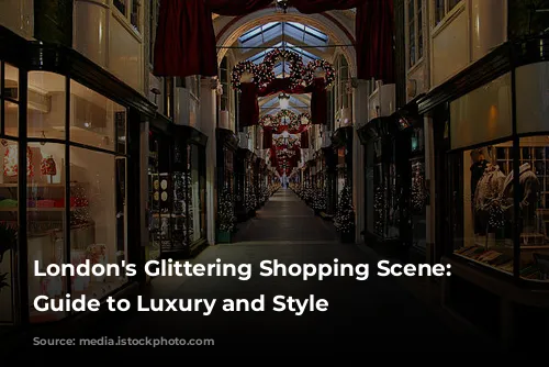 London's Glittering Shopping Scene:  A Guide to Luxury and Style