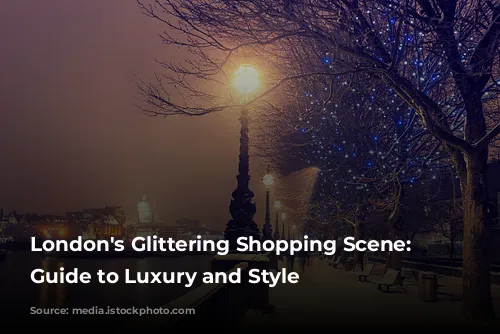 London's Glittering Shopping Scene:  A Guide to Luxury and Style