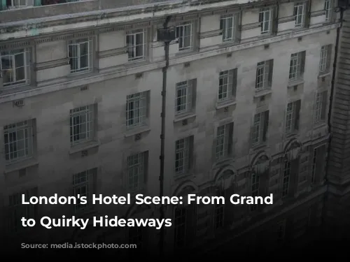 London's Hotel Scene: From Grand Dames to Quirky Hideaways