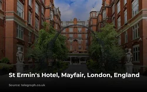 St Ermin's Hotel, Mayfair, London, England 